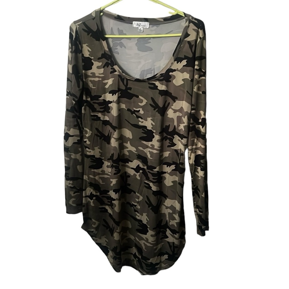 ATZ California Army Camo Stretch Mini Dress